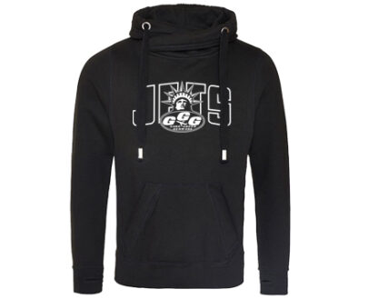 CROSS NECK HOODIE JETS OUTLINE