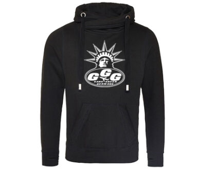 CROSS NECK HOODIE LOGO – Bild 3