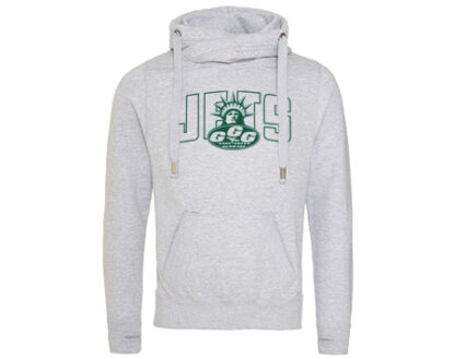CROSS NECK HOODIE JETS OUTLINE – Bild 3