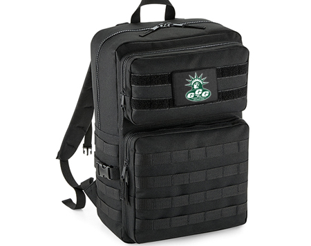 Black molle backpack shop