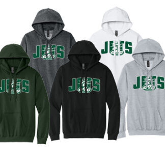 1Softstyle® Midweight Sweat Adult Hoodie SF500 JETS