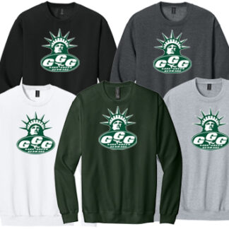 Softstyle® Midweight Fleece Adult Crewneck Sweatshirt SF000 LOGO